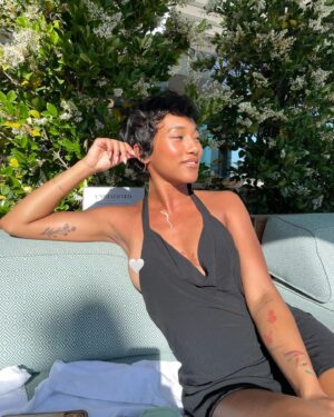 Sydney Park Instagram - Do i go back to this haircut? 📸 @angeliqueroblesrivera