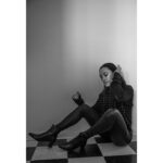 Sydney Park Instagram - One of my favorite shoots w/ the lovely @samanthannis 🖤 back in 2019 Makeup by Erin Guth Styling @lucakingston Hair @tonya_le_artistry