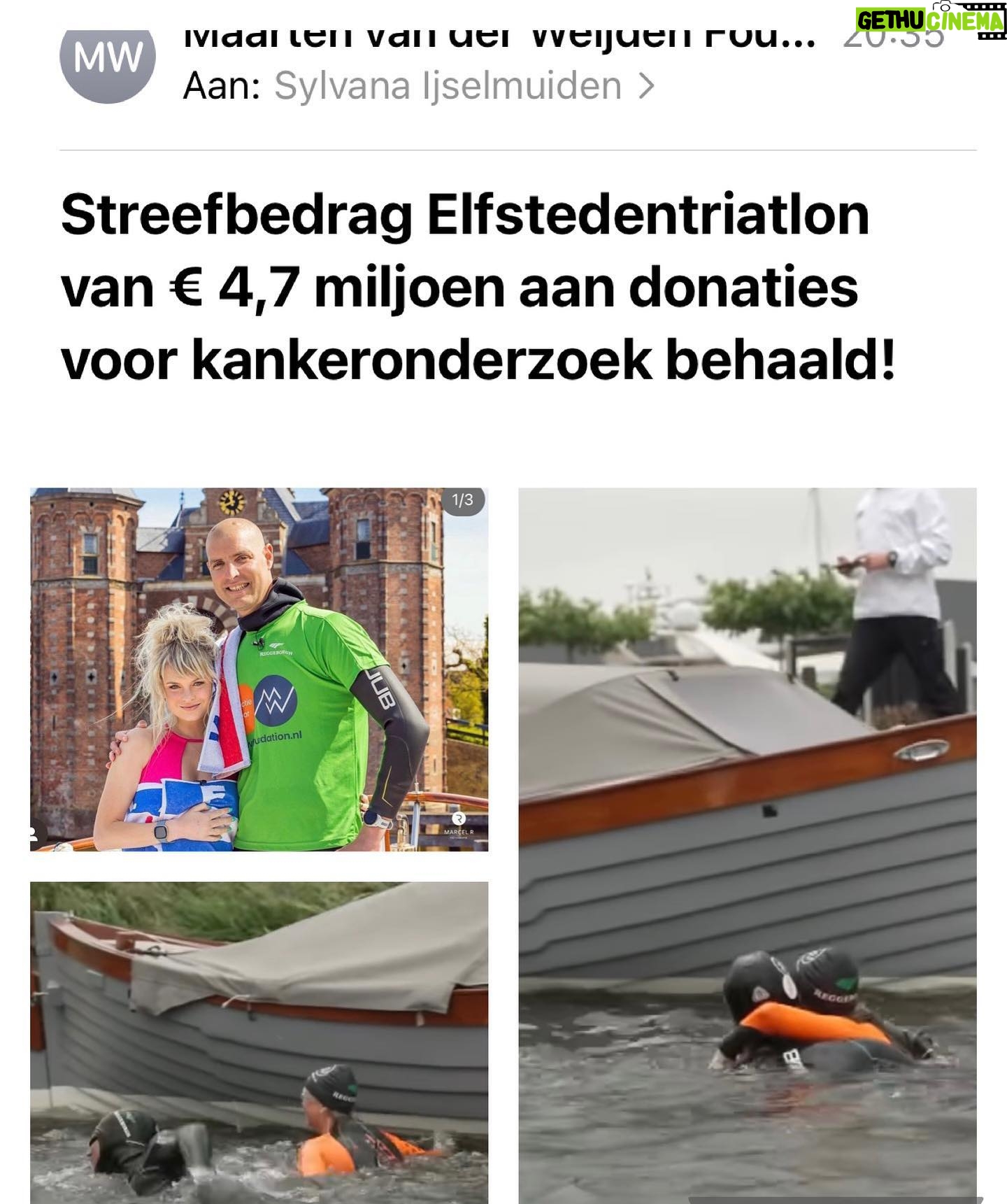 Sylvana IJsselmuiden Instagram - Zo vlak voor het slapen gaan raakt dit mij enorm! Ik ben trots en blij. En een beetje emotioneel. We did it!! @maartenvanderweijden @mvdwfoundation