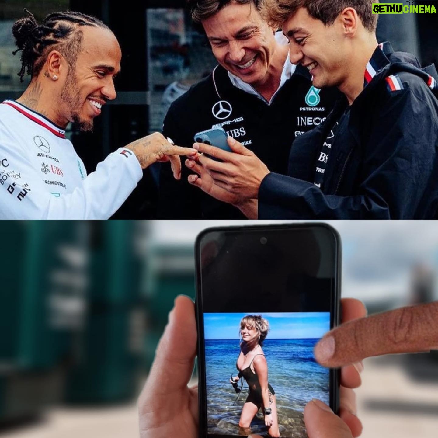 Sylvana IJsselmuiden Instagram - Weer even een inkijkje bij Monza en Mercedes. 15:00 gaan er los🔥🏎️