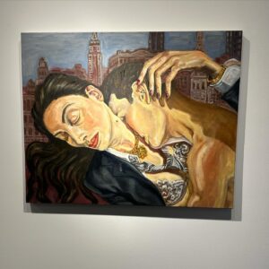 Sylvia Hoeks Instagram - After having met the kind, inspiring Ahn Duong I got the chance to view her work in person today and it touched me in a way where I felt I was looking at work from a woman unafraid to look at all aspects of herself and others, raw, sensual, vulnerable, elegant, tender, strong, light, witty, bold , layered.
If you have the chance, go see ‘the incoherences of a gentlewoman’ now at @gmurzynska