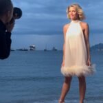 Sylvie Tellier Instagram - Sunset In Cannes ✨⭐️ #cannes #cannesfilmfestival