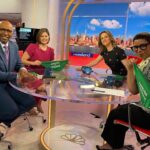 Symone Sanders Instagram - Thank you to our guests, who joined The Weekend on set in NYC and Washington, DC! A special shout out to our Saturday guest hosts @cfcolemanjr and @profmmurray.🙌 Tune in every Saturday and Sunday from 8am-10am ET for more news and analysis with @chairman_steele, @aliciamenendezxo and @symonedsanders