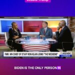 Symone Sanders Instagram - Former White House Chief of Staff Ron Klain pushes back on the idea that Biden is afraid to see Trump on the debate stage. Klain says Biden is happy to do so if Trump can follow basic rules instead of turning it into a “spectacle more than a debate.”