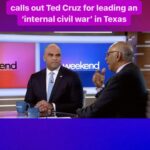 Symone Sanders Instagram - Senate candidate @RepColinAllred will challenge Senator Ted Cruz in November. He shares how he plans to navigate Texas as a Democratic candidate and calls out Cruz for leading an “internal civil war” in the state.