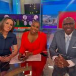 Symone Sanders Instagram - Name of today’s episode was “Sign of the Shoulders” iykyk #theweekendmsnbc