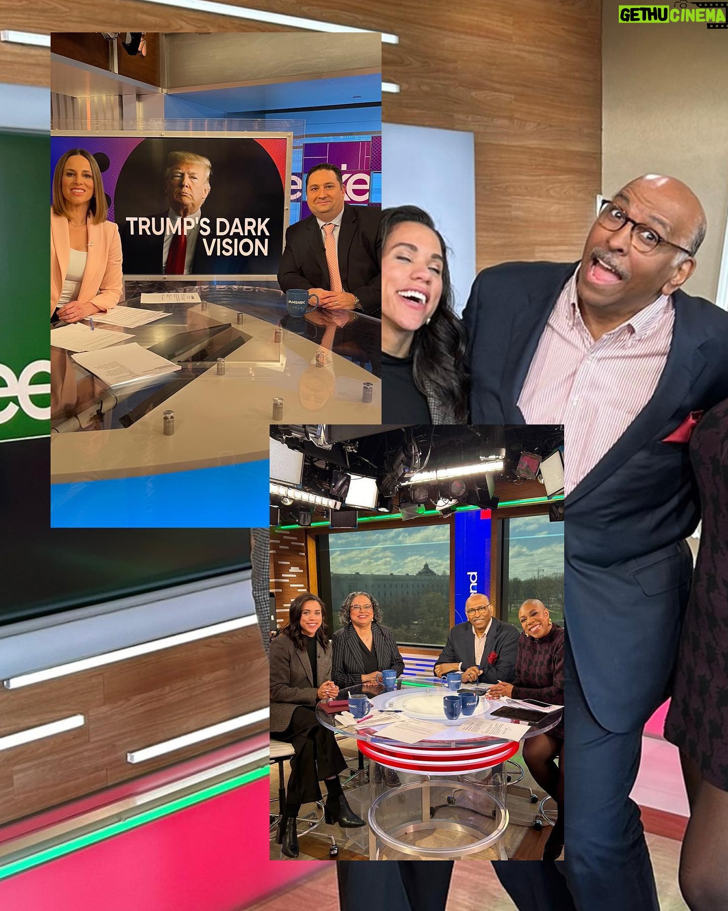 Symone Sanders Instagram - Thank you to all of our in studio guest for joining The Weekend! A big shout out to @aleximccammond for guest hosting on Saturday. Tune in every Saturday and Sunday from 8am-10am ET for more analysis from @symonedsanders, @aliciamenendezxo and @chairman_steele! βοΈπ