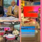 Symone Sanders Instagram - Thank you to our in-studio guests for joining The Weekend in New York and Washington, DC! Tune in every Saturday and Sunday from 8am-10am ET for more news and analysis with @aliciamenendezxo, @chairman_steele and @symonedsanders.💜🦚