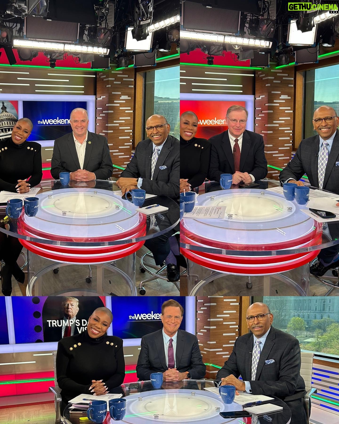 Symone Sanders Instagram - Thank you to all of our in studio guest for joining The Weekend! A big shout out to @aleximccammond for guest hosting on Saturday. Tune in every Saturday and Sunday from 8am-10am ET for more analysis from @symonedsanders, @aliciamenendezxo and @chairman_steele! βοΈπ