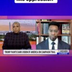 Symone Sanders Instagram - President Donald Trump paints a dark vision of America if he’s not re-elected. @sociologistray says when the privileged begin to feel equality, it “starts to feel like oppression.”