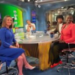 Symone Sanders Instagram - Swipe 👉 for some behind the scenes moments with The Weekend crew!☀️ Tune in every Saturday and Sunday from 8am-10am ET for more news and analysis.