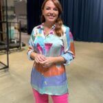 Tânia Ribas de Oliveira Instagram - Em modo colorido, para animar o dia de hoje! 🩷👩‍🎨