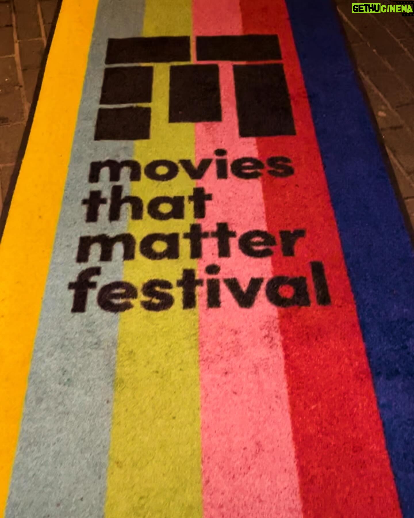Tülin Özen Instagram - Nerds rule the world??? @moviesthatmatterfestival @tereddutcizgisi #ahmetboyacıoğlu #margjedekoning