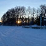 Tülin Yazkan Instagram - Munch, Goya, winter in Oslo, Vigeland Sculpture Park, fiskesuppe (👌🏻) Alberto and me! And yes! I love #oslo ❄️🤍