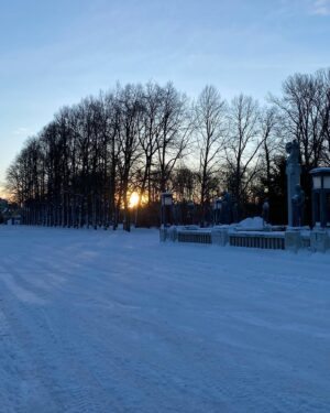 Tülin Yazkan Instagram - Munch, Goya, winter in Oslo, Vigeland Sculpture Park, fiskesuppe (👌🏻) Alberto and me! And yes!  I love #oslo ❄️🤍