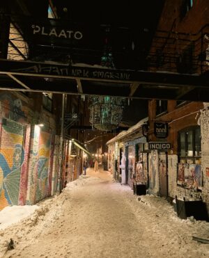 Tülin Yazkan Instagram - night in Oslo🌈