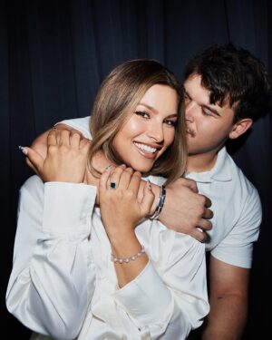 Tabitha Nauser Instagram - When Tiffany & Co asked me to be a part of this campaign, I was a little hesitant. What do I truly know about love? Do Louie and I have a perfect relationship? Faaar from it. 
Love, simply put, is a choice. A choice that needs to be actively made, every single day. And that’s hard work! But when it comes to our relationship, no matter the obstacle or individual shortcomings, we know we will choose each other over and over again, and work hard together to heal past versions of ourselves, for our future. 
And to me, that’s perfect ♥️ 

@tiffanyandco #TiffanyPartner #TiffanyEngagement