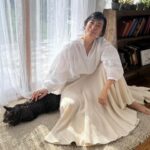 Tae Kimura Instagram - 。 雑誌の撮影で 猫ちゃんと 一緒。 　 はぁ〜 とっても 癒されました〜 #おとなのおしゃれ手帖 #特別編集 #猫と暮らす。 #発売中
