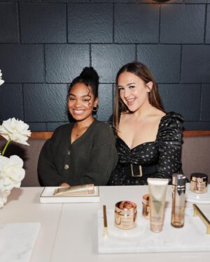 Tahirah Sharif Instagram - Very good times were had the other evening at the @lancomeofficial x @harrods cocktail party to celebrate their new flagship counter there
•
Thank you to @culturalinfluence for inviting me, @elizabutterworth for making my evening even better, and @michaelatphotos for capturing these cute moments 💞