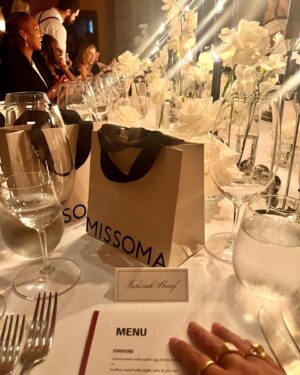 Tahirah Sharif Instagram - Thank you @culturalinfluence & @missomalondon for a genuinely wonderful night celebrating the launch of the new AW ‘23 Glamour Collection ✨
•
•
#missoma
#jewellery
#ilovegold
#style
