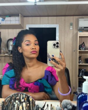 Tahirah Sharif Instagram - A very special mention for the INCREDIBLY talented women who helped me bring Cindy to life in #atowncalledmalice and look like the absolute boss that she is. Thank you. 🔥❤️‍🔥💥
•
Costume: @mollyemmarowe 
Make up: @sophieslotover 
Hair: @ronke.olaibi