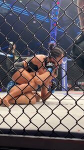 Taila Santos Instagram - THIS IS OVER! Taila Santos gets the Quick 6️⃣FINISH! #PFLRegularSeason LIVE NOW 🇺🇸ESPN