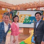 Takako Tokiwa Instagram - 「北陸スペシャル」 もう一度ここで働きたい 〜どうする？被災地のなりわい再建〜 本日から始まった新番組「北陸スペシャル」 生放送で緊張しっぱなしでしたが、キャスター永井伸一さんのあたたかな雰囲気作りに、被災地を伝える内容も未来を明るく照らしてくれるようで、笑顔溢れるスタジオだった♫ 宮城大学特任助教・阿部晃成さんと。 衣装　@humoresque_atelier アクセサリー　@casumino メイク　@akamatsueri スタイリスト　@a.ishiiiii #新番組おめでとう #スタッフの皆さまありがとうございました #とっても素敵な時間でした #またお会い出来る日を楽しみにしています #無事新幹線乗れました🚄