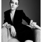 Talia Ryder Instagram - @ysl fall winter 22 @anthonyvaccarello ❤️❤️ shot by the one and onlyyy @graysorrenti