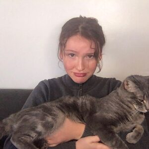 Talitha Bateman Instagram - When the neighbors cat is super sweet and cuddly and meows at the door until you let it in. But you’re allergic and breakout in hives and you still somehow don’t have the heart to kick it out.