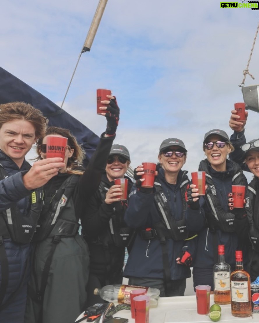 Talulah Riley - 23.4K Likes - 🏴☠️ Hanging (literally) at the top of the mast of a 52’ yacht... @cowes_week was awesome fun 🏴☠️
🌊 We came last in our race. By 40 minutes. The spinnaker sheet got tangled around our engine. We tore our jig-sail. The cutlery drawer below deck came out and sent knives and forks whizzing everywhere. And we bumped into a huge yacht when mooring… but everyone kept their full compliment of fingers, and no one got hit on the head by the boom. 🌊
💙 A BIG thank-you to @mustoclothing for kitting us out with proper sailing gear. I have loved you forever (used to wear your jackets out riding as a little girl). And thank you @chathamfootwear — not worn boat shoes before and now never want to take them off. They’re as comfortable as slippers!! 💙
🍹It was exciting when the @mountgayrum boat came and delivered drinks (even kindly providing ginger beer for us non-drinkers. Or maybe I stole the mixer..?). Thomas was so rum-happy he held his cup right in front of my face for the photo…🍹
🦞 Oh, and I got so very sunburnt that my lips actually swelled up. I didn’t know that could happen. 🦞
✨We had the calmest, nicest skipper imaginable. Thank you very much @germaine_sail ✨
And top, top, talented team mates: @victorilou @charlottehawkins1 @chrisrobshawrugby @camillakerslake
📸 Thank you @maxcisottiphotographer for your excellent company and action shots 📸
And thank you @zafrushdie and @greenroomvip for the whole experience xx