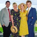 Talulah Riley Instagram – ☀️Thank you @zafrushdie @natalierushdie and @greenroomvip for a wonderful day  @ascotracecourse yesterday☀️

🐎 Afternoon tea and horses: two of my very favourite things 🐎 

💰We both gave ourselves a £5 per race limit. Thomas had an uncanny knack of picking winning horses and did very well. I was down £10 by the end of the day… 💰

🤪These photos are a continuation of my, ‘overly-emoting at sporting events,’ Instagram series🤪

👒 The boys were forced to wear our hats for the final pic. I think safe to say they wore them better 👒 

xx