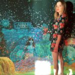 Talulah Riley Instagram – 👽 Merging into the artwork last night at the @serpentineuk Summer Party. Thank you, @thevampireswife for the lovely dress, hope I did you proud with my suitably pale/bloodless legs… 🧛‍♀️ 

Hair: always @earlsimms2 ❤️
Make-up: @lisahoughton ✨
Photo-credit: @samohtsangster ❤️