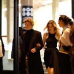 Talulah Riley Instagram – 🇫🇷 From Canterbury to Paris! 🇫🇷

Had a wonderful evening accompanying Thomas to the @celine show last night. What an incredible event: I didn’t realise what theatre runway shows are! My first time watching one. Really enjoyed it. 

Thank you @celine for the loan of such a lovely dress. And thank you @cyrillaine for the hair & make-up. 

Repost from @sametgorgozfilms
•
@talulahrm & @samohtsangster in @celine #parisfashionweek !
.
#celine #pfw #talulahriley #thomassangster