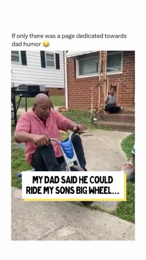 Tamala Jones Instagram - With his big ole butt on that babys toy !!😆🤣🤣🤣🤣🤣🤣🤣🤣🤣🤣 …  they need to make big wheels for adults , i would get a big wheel squad together… 😆🙌🏽