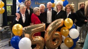 Tamara Braun Instagram - Happy 56th Anniversary @nbcdays !!! What a blessing!! Grateful to work with such kind humans in a positive workplace!! Thank you to the fans who keep timing in!! Here’s to 56 more!!! 🥂 #love #fans #celebrate #gratitude