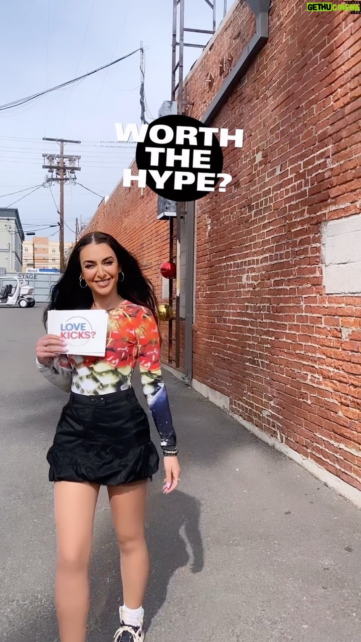 Tamara Dhia - 3 Likes - I ran around the set of “Love Kicks?” asking sneakerheads their thoughts on the Tiffany x Nike AF1s and MSCHF boots. Are they worth the hype? #ebaypartner #lovekicks @ebaysneakers