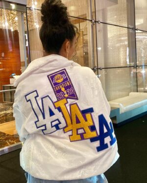 Tamara Dhia Instagram - laker girls forever 💜💛💜