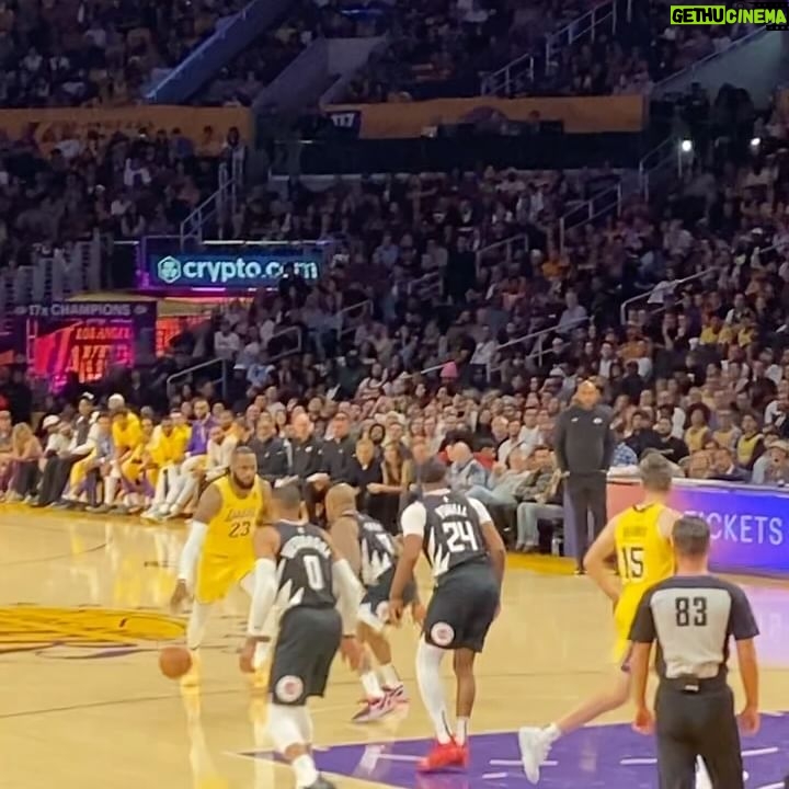 Tamara Dhia - 1.4K Likes - last night’s LakeShow 💜💛