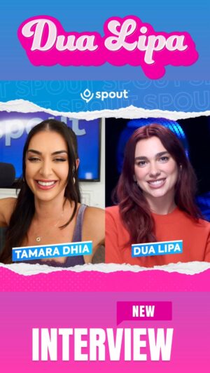 Tamara Dhia Instagram - We’ve got the one and only @dualipa on the pod! We talk about her new music, buying back her publishing rights, ghosting boys and why she feels more like her self than ever. Link in bio for full episode 💕 @spoutpodcast