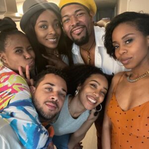 Tamara Taylor Instagram - Absolute PERFECTION✨

Repost from @daniellemonetruitt
•
#LatePost I love me a good Brunch! Especially with good people. I mean... EVERYTHING was PERFECT!!! Just excellence all around and so much FUN!!
.
.
.
Thanks for asking me to host @k_pari 🥰😍. I haven’t had the opportunity to decorate and host anything in SO long.
.
.
.
@kenplush your wine tasting experience was so bomb!!! Thank you!! And the gift baskets by @dashdiva13 😍😍😍!!!