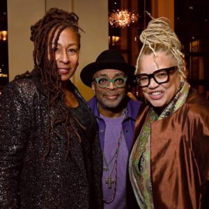 Tamara Tunie Instagram - With @officialspikelee and @wannadancemovie director @kasi_lemmons at opening night of CHAMPION at @metopera by the legendary @terence_blanchard! OH WHAT A NIGHT!! ✨