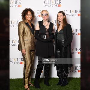Tamara Tunie Instagram - And just a few more snapshots from The @OlivierAwards because the night was THAT FABULOUS! ✨[📸 courtesy of @gettyimages] #olivierawards #olivierawards2022 #aboutlastnight 

Stylist: @jessicatculley
Suit:  @thedecklondon_
Shoes: @rosamund.Muir
Bag: @lalage
Earrings: @thehirstcollection
Makeup: @sarahexley1 
Hair: Michelair Laguerre