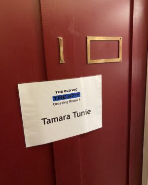 Tamara Tunie Instagram - Exciting!  Moved from rehearsal room to the stage today to begin TECH REHEARSALS! The set is AMAZING! My dressing room is cozy! 👍🏽👏🏾👏🏾