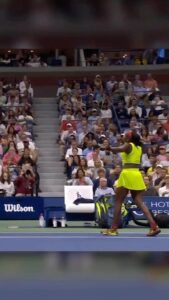 Tamara 'Taj' Johnson-George Instagram - Don't play wit it, don't play wit it, don't play wit it! @cocogauff was not having it. “I don't care what she does on her serve, but on mine, she has to be ready!” PERIOD🎾 #period #tennis #champion #ready #fyp