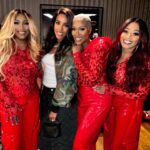 Tamara 'Taj' Johnson-George Instagram - One of our baby sisters came to see us tonight, @kellyrowland🥰. It was amazing seeing your gorgeous face. We love all of you ladies so much❤️❤️❤️❤️. #summerblockparty #swv #dc #kelly #taj #coko #lelee #fyp Wardrobe design: @Anrfashions