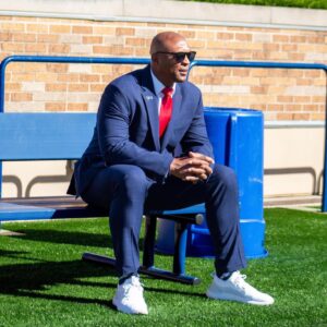Tamara 'Taj' Johnson-George Instagram - You can see it in my eyes💙.

Let’s get ready to rumblllllllllle🦾🏈! 

LET’S GO BIG BLUE🏈💙🏈💙🏈‼️

@nbc 2:30 pm cst
@tsutigersfb @ndfootball 

#tsu #tsutigers #tsufootball #🏈 #headcoach  #coachgeorge #eddie #eriq #demgeorgeboys #notredame  #fightingirish #nbc #readyornot #tigerswin #touring #swv #fyp #diddy #diddydance #diddydancechallenge #HBCU #hbcustrong #TSUND #tigerbelles