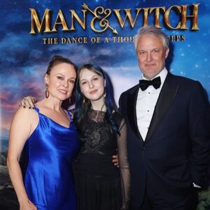 Tami Stronach Instagram - On the red carpet for the Man & Witch World Premiere 🎬 What an incredible weekend celebrating the culmination of the hard work of so many people. I cannot wait for you to see this film in theatres across the US this Summer, tickets are available at the link in my bio now!
Thank you to Guild of Hands for the beautiful red carpet look 💙

#TamiStronach #ManAndWitch #ManAndWitchFilm #GiovanniPernice #StrictlyComeDancing #NeverEndingStory #ChildlikeEmpress