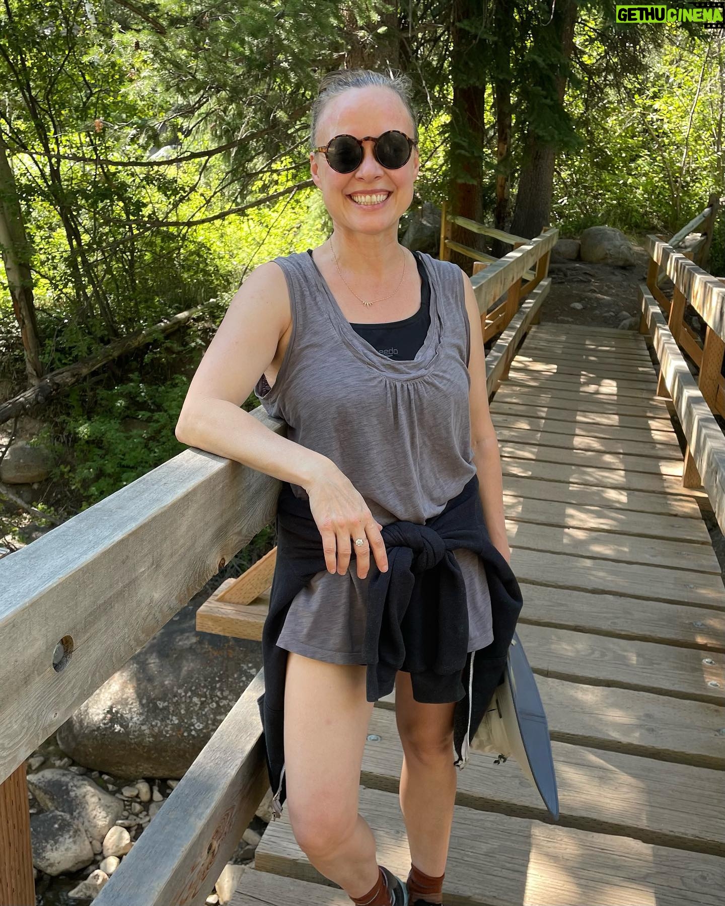Tami Stronach - 1.2K Likes - Getting out of the city and into natureāļø Feeling very grateful to be sharing these last moments of summer with family and friends, and to be hiking, stretching and dancing just 3 months after my knee surgery!
PS. The white water rafting was scarier than youād think š
#tamistronach #theneverendingstory #childlikeempress #aspen