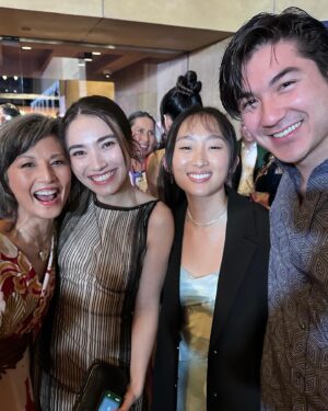 Tamlyn Tomita Instagram - I don’t take many pictures. 
🙏🏼to soooo many people who take them and pass them along to me, so I can try to share the experience with others. 
Last night’s world premiere of “Avatar: The Last Airbender” - Supremely honored, proud and humbled to be in this company of amazing creatives as it’s comet will light the world on 2/22! 
1. Us arriving (and my love saying, “You’re shaking! Are you nervous?” “Of course, I always am!”💞)
2. The utter shock in finally meeting our Avatar Kyoshi @ypchapman and how beautiful she is! 🙇🏻‍♀️
3. The tears in my eyes in finally seeing this woman that the world will soon fall in love with - the stunningly talented woman who I get to say proudly is a ‘daughter’, @mariaxzhang - Warning: Be prepared, world for ‘Suki’!🪭🪭🪭
4. Seeing the brilliant @csleeofficial and meeting his ‘granddaughter’ of another universe, the lovely @thealiciahannah 🥋
5. My NOISY yell of joy in finally bringing together Maria, the stupendous @jiyoung_ie (Ahem. Expats!!!!!!🙌🏼) and the amazing @_thomas_winter - YOU all ‘Fight On’ ❤️💛while I do the 8-clap! 💙💛
6. With my love Daniel, Thomas, JiYoung, Maria, @justin_chien (watch Brothers Sun if you haven’t already) and @erinnnli (Fly girl, fly!)
7. With one who has lived in your hearts as Rufiooooo/Zuko @dantebasco 🔥(and Congratulations to you and your ❤️!)
8. Am so ‘Joy’ful and ‘Luck’y to be in the love with one of my ‘sisters’ @laurentom9000 🙏🏼 (Shout out to @mingna_wen and @chao_time 😘😘)
9. Obligatory single. 
10. The grandest group shot that was sooo grand! Congratulations to Albert Kim and his AMAZEBALLS team! 
Special ❤️ and🙏🏼 to @cinemaguy!
Hiiii to Teddy and Larry of @netflix for your kind words! Hii @kitboylan and @teresapalooza and @ian.mergeeast 
🙏🏼to give my love to ‘daughter’ @arden_cho and ‘son’ @harryshumjr and @mattyangking and @davidsakurai and Heyllo @sie_james !!!🥬
🙏🏼🙏🏼🙏🏼@danieldaekim @angryappa @aleungcameyou - 
And to @gordoncormier_official @kiawentiio @ianousley @dallas_liu @lizz.yu - I am thankful that this world is in your hands and hearts!! 🪨🌊🔥💨🪭🦬🙏🏼❤️