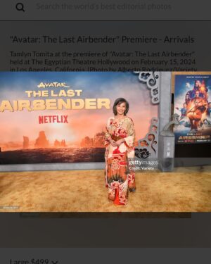 Tamlyn Tomita Instagram - I don’t take many pictures. 
🙏🏼to soooo many people who take them and pass them along to me, so I can try to share the experience with others. 
Last night’s world premiere of “Avatar: The Last Airbender” - Supremely honored, proud and humbled to be in this company of amazing creatives as it’s comet will light the world on 2/22! 
1. Us arriving (and my love saying, “You’re shaking! Are you nervous?” “Of course, I always am!”💞)
2. The utter shock in finally meeting our Avatar Kyoshi @ypchapman and how beautiful she is! 🙇🏻‍♀️
3. The tears in my eyes in finally seeing this woman that the world will soon fall in love with - the stunningly talented woman who I get to say proudly is a ‘daughter’, @mariaxzhang - Warning: Be prepared, world for ‘Suki’!🪭🪭🪭
4. Seeing the brilliant @csleeofficial and meeting his ‘granddaughter’ of another universe, the lovely @thealiciahannah 🥋
5. My NOISY yell of joy in finally bringing together Maria, the stupendous @jiyoung_ie (Ahem. Expats!!!!!!🙌🏼) and the amazing @_thomas_winter - YOU all ‘Fight On’ ❤️💛while I do the 8-clap! 💙💛
6. With my love Daniel, Thomas, JiYoung, Maria, @justin_chien (watch Brothers Sun if you haven’t already) and @erinnnli (Fly girl, fly!)
7. With one who has lived in your hearts as Rufiooooo/Zuko @dantebasco 🔥(and Congratulations to you and your ❤️!)
8. Am so ‘Joy’ful and ‘Luck’y to be in the love with one of my ‘sisters’ @laurentom9000 🙏🏼 (Shout out to @mingna_wen and @chao_time 😘😘)
9. Obligatory single. 
10. The grandest group shot that was sooo grand! Congratulations to Albert Kim and his AMAZEBALLS team! 
Special ❤️ and🙏🏼 to @cinemaguy!
Hiiii to Teddy and Larry of @netflix for your kind words! Hii @kitboylan and @teresapalooza and @ian.mergeeast 
🙏🏼to give my love to ‘daughter’ @arden_cho and ‘son’ @harryshumjr and @mattyangking and @davidsakurai and Heyllo @sie_james !!!🥬
🙏🏼🙏🏼🙏🏼@danieldaekim @angryappa @aleungcameyou - 
And to @gordoncormier_official @kiawentiio @ianousley @dallas_liu @lizz.yu - I am thankful that this world is in your hands and hearts!! 🪨🌊🔥💨🪭🦬🙏🏼❤️